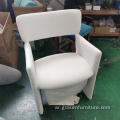 كرسي Armchair الحديث CrownBymassproduction SheeretDiningRoomChair